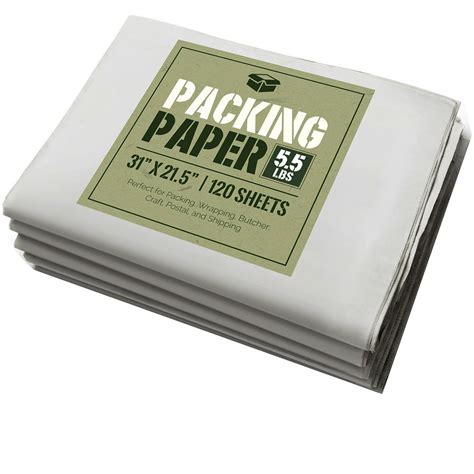 Newsprint Packing Paper 55 Lbs 125 Sheets Of Unprinted Clean