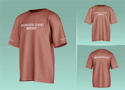 Oversized T Shirt Design Template