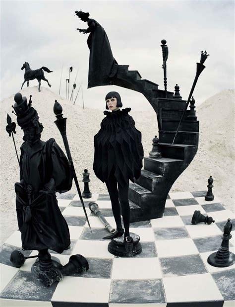 Check Mate By Tim Walker For Vogue Italia Yellowtrace