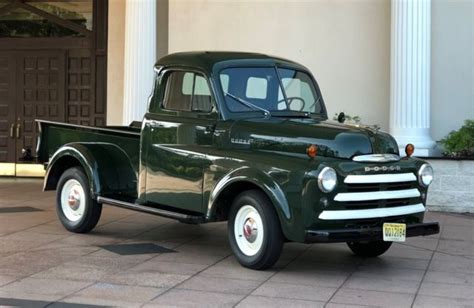 Professionally Restored 1950 Dodge B2b Low Side Pilot House Pickup For