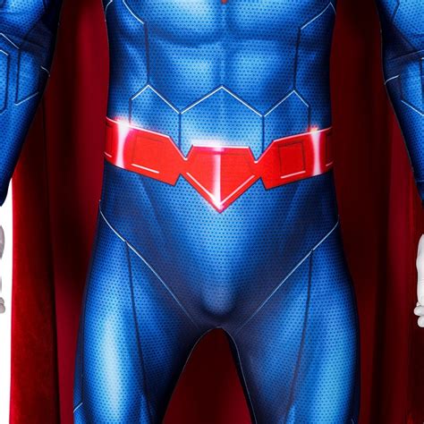 New 52 Comics Superman Cosplay Jumpsuits