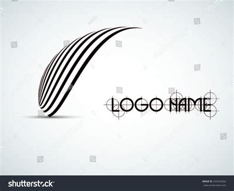 Logo Design Vector Illustration 245434366 Shutterstock