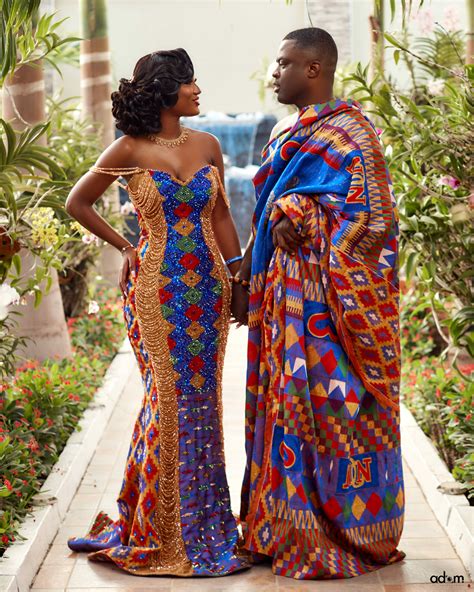 It Was All Beauty Colour And Love At Nana And Naa Dromos Wedding In Ghana