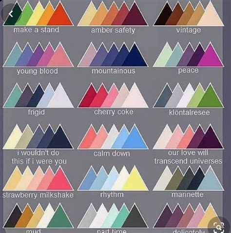 Paleta De Colores Para Presentaciones Formatos