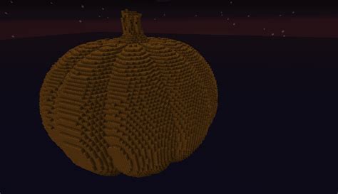 Pumpkin Minecraft Build
