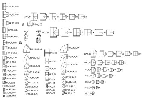 Pipe Fitting Cad Files