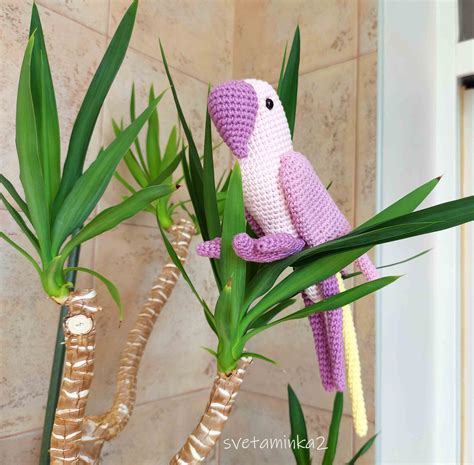 Crochet Parrot Pattern Amigurumi Parrot Pattern Inspire Uplift