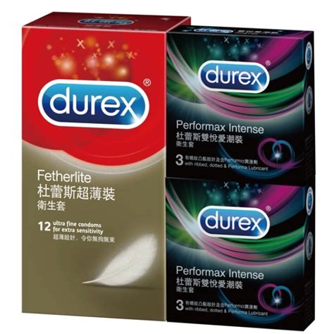 Durex 杜蕾斯 杜蕾斯超薄12入雙悅愛潮6入超值組 屈臣氏 Watsons