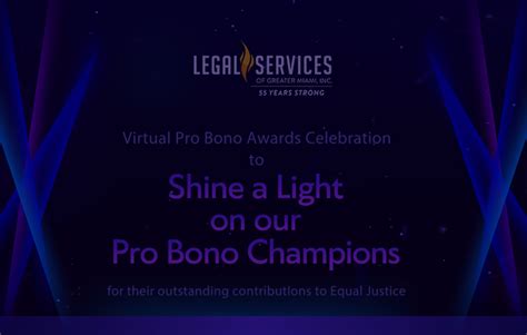 Pro Bono Celebration — Legal Services Of Greater Miami