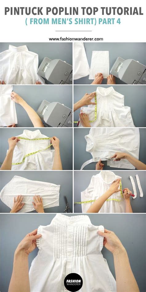Upgrade Your Sewing Skills By Learning How To Make A Pintuck Poplin Top