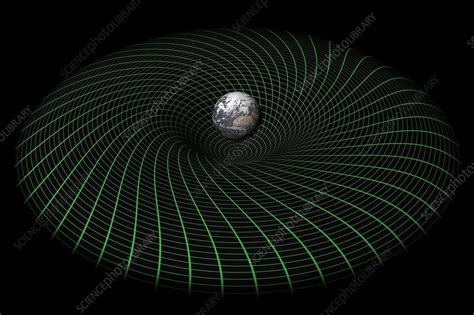 Earths Gravity Well Artwork Stock Image C0110757 Science Photo