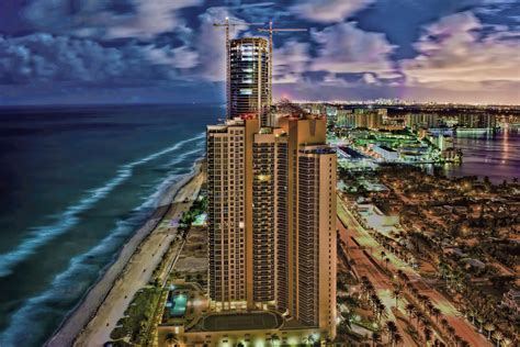 The Skyline Of The City Of Sunny Isles Beach Miami Dade C Flickr