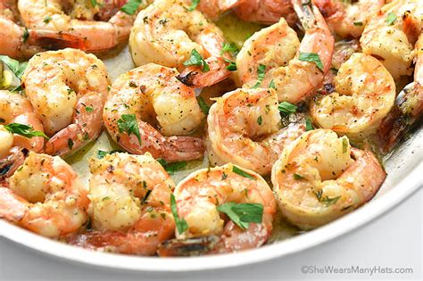 Easy Garlic Shrimp Recipe She Wears Many Hats