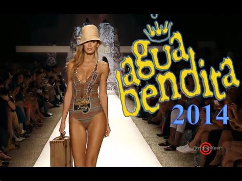 AGUA BENDITA Swimwear Fashion Show 2014 Bikini Swim Sexy Swimsuit