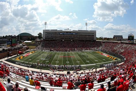 Maryland Football University Of Maryland College Park Football Stadium
