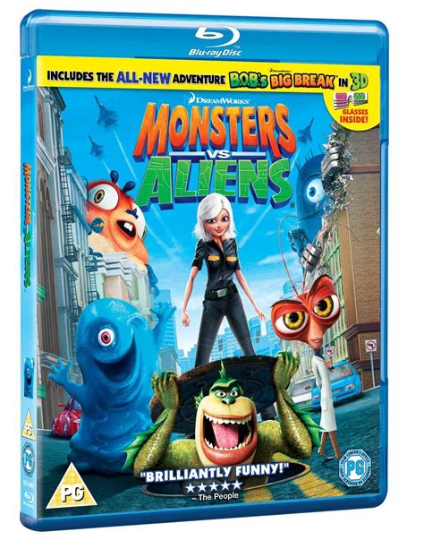 Monsters Vs Aliens Blu Ray Amazonde Dvd And Blu Ray