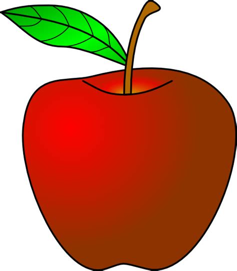 Apple Clip Art At Vector Clip Art Online