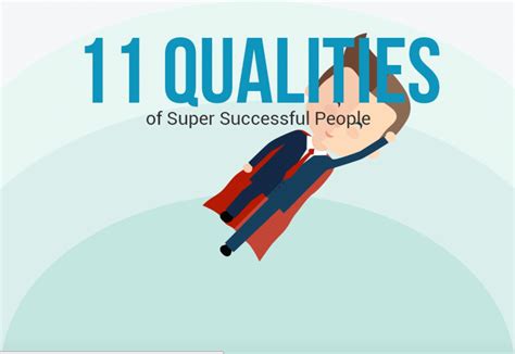 11 Qualities of Super Successful People [Animated Infographic] » Skillz ME