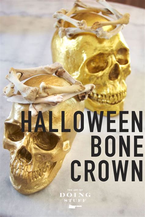 The top seven vertebrae in the neck are. Halloween Bone Crown. For a Creepy Costume. | Bone crafts ...