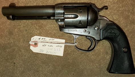 Colt Single Action Army Bisley 45cal Mfg 1902 Arts Guns And Ammo Llc