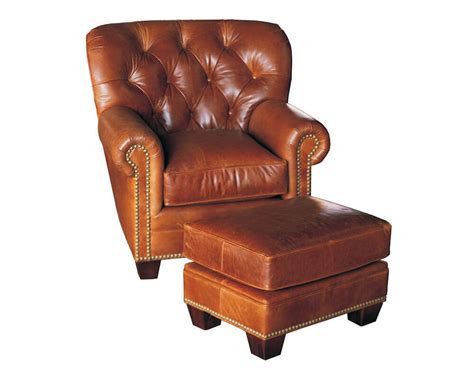 Get 5% in rewards with club o! Classic Leather Tufted Back Fireside Leather Chair 117786