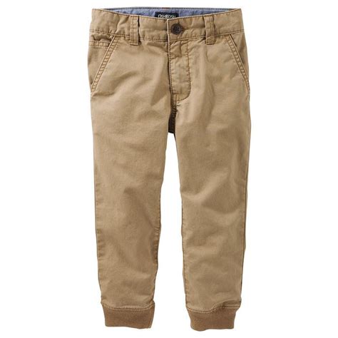 Toddler Boy Oshkosh Bgosh Slim Stretch Twill Jogger Pants Size 4t