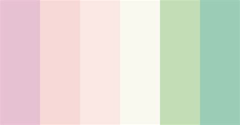 Pink And Green Pastels Color Scheme Green