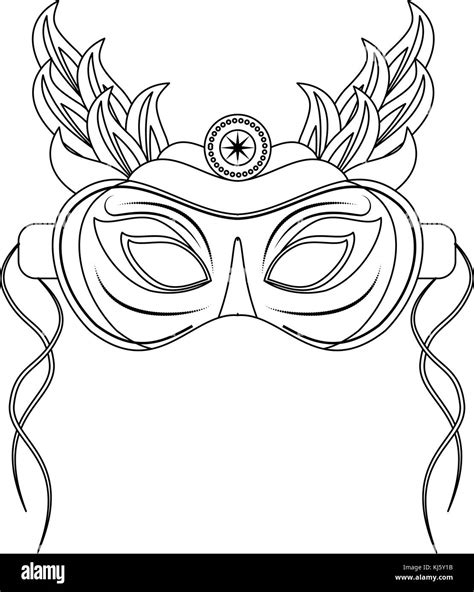 Mardi Gras Mask Stock Vector Image And Art Alamy