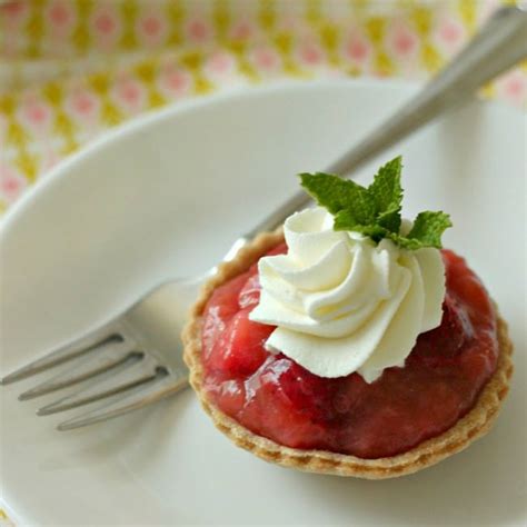 Strawberry Rhubarb Tarts The Perfect Summer Dessert Baking A Moment