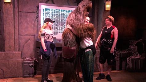 Meeting Chewbacca At Disneys Hollywood Studios Youtube