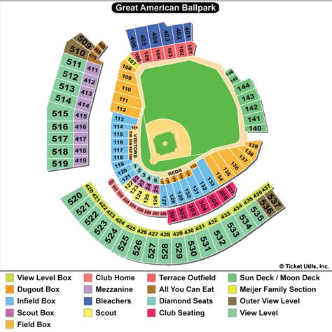 Atlanta Braves Stadium Seating Chart Suntrust Park Section Seat