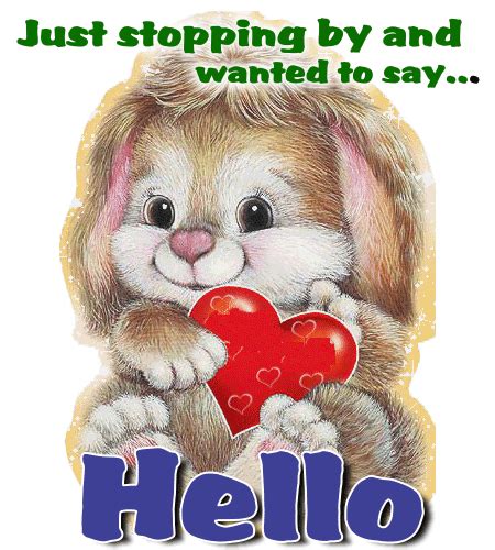 Just Stopping By To Say Hello Free Hi Ecards Greeting Cards 123