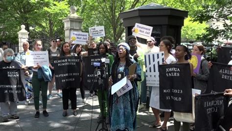 Advocates Rally To Demand Closure To Rikers Island After Recent Death