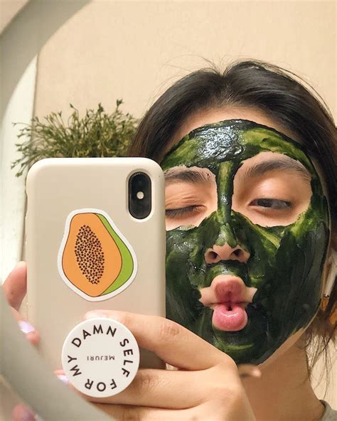 Clean Greens Face Mask Golde