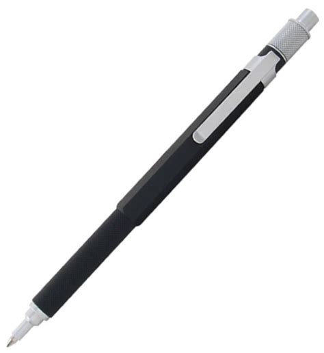 Retro 51 Hex O Matic Ballpoint Pen In Black Goldspot Pens