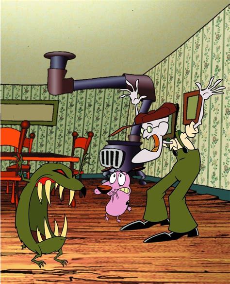 Les 26 Meilleures Images Du Tableau Courage The Cowardly Dog Sur