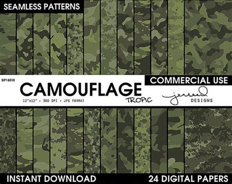 Original Multicam Vector Camouflage Pattern For Printing Etsy