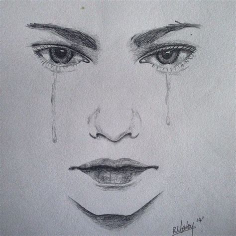 Pencil Drawings Of Sad Faces Jointwallpapersforandroid