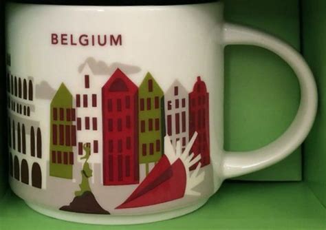 You Are Here Belgium Starbucks Mugs