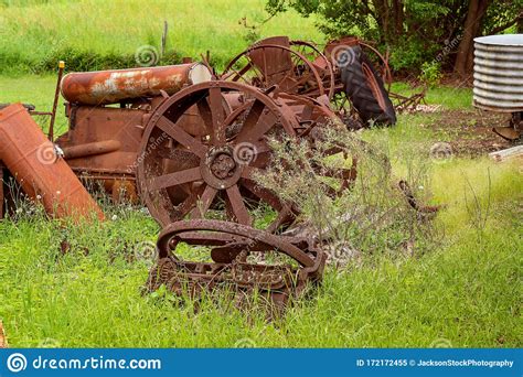 Vintage Farm Machinery Stock Image Image Of Colonial 172172455