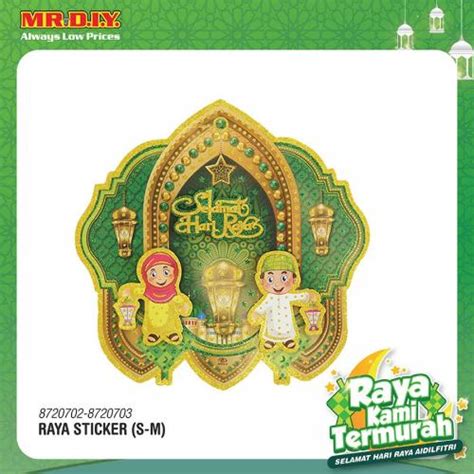 See all hot deals as low as rm0.38! 5 May 2020 Onward: MR DIY Raya Decoration Items Promotion ...