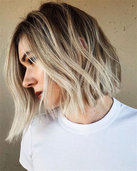 Blond Ombre Ombre Hair Color Cool Hair Color Short Hair Cuts For