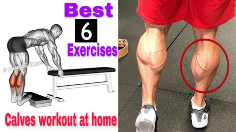 Best 6 Calves Workout At Home Youtube