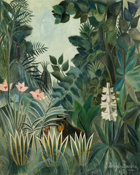 Jungle Print Botanical Print Tropical Digital Download Art Etsy