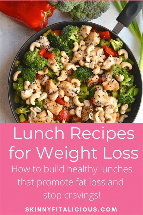 Healthy Lunches For Weight Loss Skinny Fitalicious®