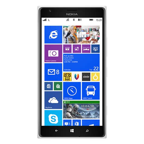 Nokia Lumia 1520 Blanc Mobile And Smartphone Nokia Sur