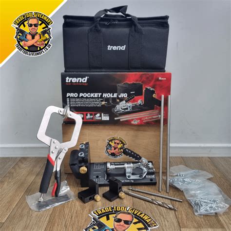 Trend Pro Pocket Hole Jig Kit Power Tool Competitions Win Vans