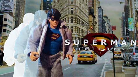 Mattels Superman Returns Clark To Superman Figure Review Youtube