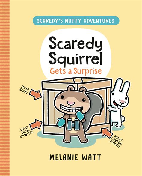 Scaredy Squirrel Gets A Surprise By Melanie Watt Penguin Books Australia