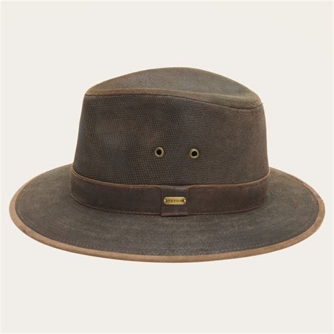 Weathered Leather Safari Hat Stetson